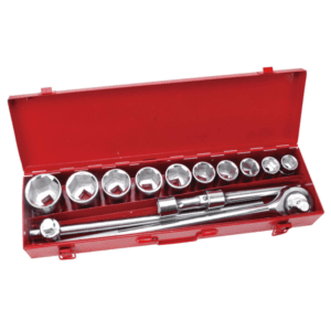 Socket MM Corto Caja P-3/4 22 > 50MM 6PT con Juego de 14 Piezas. ONSITE - Imagen 1