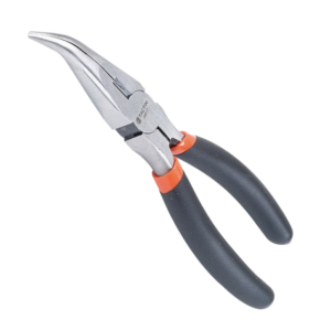 Pinza Punta Curva 8" con Forro Negro. TACTIX - Imagen 1