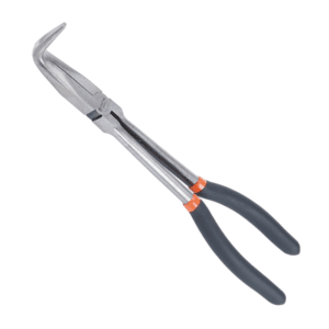 Pinza Punta Larga 11" 90 Grados con Forro Color Negro. TACTIX - Imagen 1