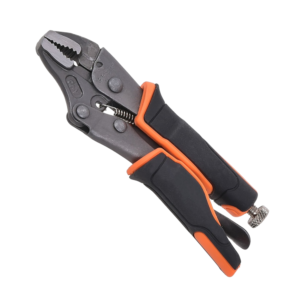 Pinza Presión Curva 5" con Corte y Mango Suave. TACTIX - Imagen 1