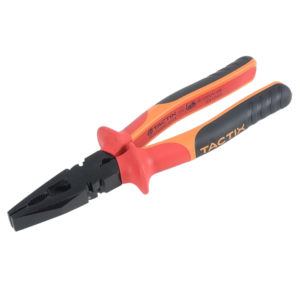 Alicate para Electricista 9" Alto Voltaje 1,000V. TACTIX - Imagen 1
