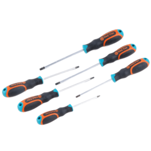 Destornillador Torx con Juego de 6 Piezas T15 T20 T25 T30 Pro. TACTIX - Imagen 1