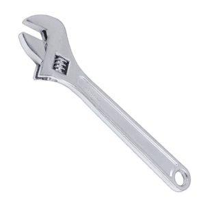 Llave Ajustable 10" Cromada. TACTIX