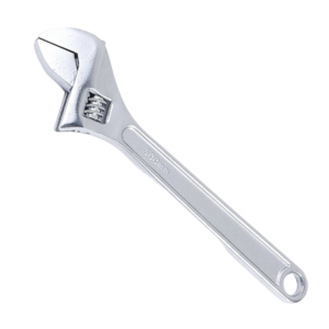 Llave Ajustable 12" Cromada. TACTIX