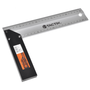 Escuadra con Mango Metal 10" Profesional. TACTIX - Imagen 1