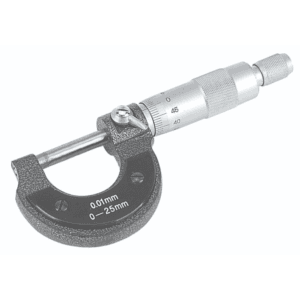 Micrómetro Exterior 0 - 25MM (0.01MM) con Estu. TACTIX - Imagen 1