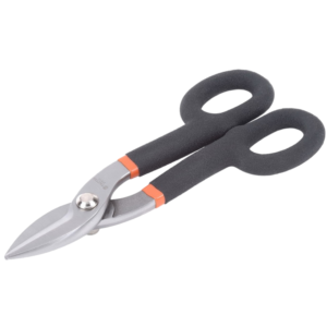 Tijera Hojalatero Recta 8" con Mango Antideslizante. TACTIX