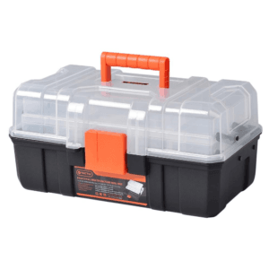 Caja Herramienta Plástico 13" X 7-7/8 X 6-1/4 Cantiléver. TACTIX - Imagen 1