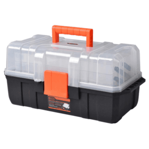 Caja Herramienta Plástico 17-3/4 X 8-5/8 X 8-3/8 Cantiléver. TACTIX - Imagen 1