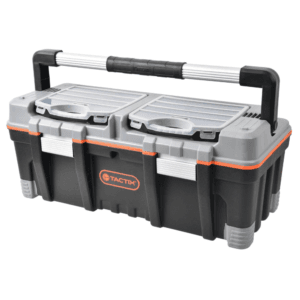 Caja de Herramientas Plástica 26" Pro 26" X 12" X 11-1/8. TACTIX - Imagen 1