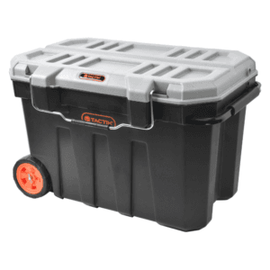 Caja Herramienta Plástico Móvil 29" X 18" X 19" con Ruedas. TACTIX - Imagen 1
