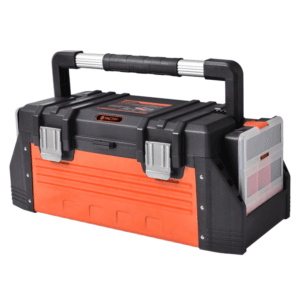 Caja de Herramienta Plast/Met 24-1/2 X 11-5/8 X 10-3/8 con Org Mango Aluminio. TACTIX - Imagen 1
