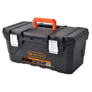 Caja Herramienta Plástico 23" X 11-3/4 X 10-1/4 con Bandeja. TACTIX - Imagen 1