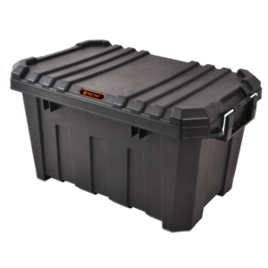 Caja Organizadora Plástica 45 Litros con Tapa. TACTIX - Imagen 1