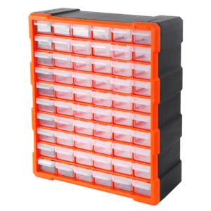 Organizador Plástico 60 Gavetas 19" X 15" X 6-1/4. TACTIX - Imagen 1