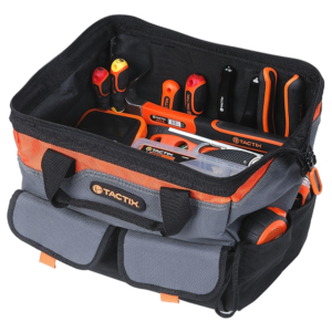 Bolsa Herramienta Lona 12" X 10" X 10-1/2 Reforzada. TACTIX - Imagen 2