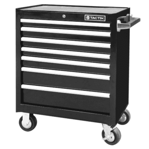 Caja de Herramienta Metal 7 Gaveta 26-1/2 X 18" X 40-1/8 con Rueda. TACTIX - Imagen 1