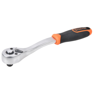 Ratchet P-1/4 - 6" 72T Liberación Rápida con Mango Bimaterial. TACTIX - Imagen 1