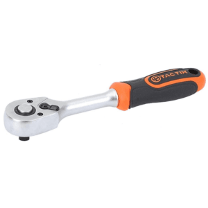 Ratchet P-1/4 - 5-1/2 72T Liberación Rápida con Mango Bimatearial. TACTIX - Imagen 1