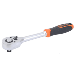 Ratchet P-1/2 - 10" 72T Liberación Rápida con Mango Bimaterial. TACTIX - Imagen 1