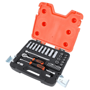 Socket Sae Juego Corto Caja P-1/4 3/16 > 3/4 34 Piezas. TACTIX - Imagen 1