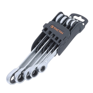 Llave Combinada Ratchet 8 A 14MM con Juego de 5 Piezas. TACTIX - Imagen 1