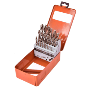 Broca HSS Acero Juego 1.0 A 13MM 25 Piezas Caja Metal. TACTIX - Imagen 1