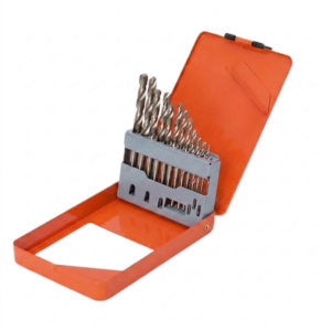 Broca HSS Titanio Juego 1.0 A 13MM 25 Piezas Caja Metal. TACTIX - Imagen 1