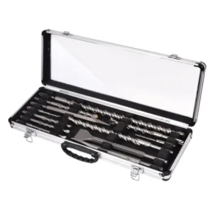 Broca Concreto SDS Plus 3/16 a 3/4 Y 3 Cincel Juego 11 Piezas. TACTIX