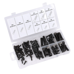 Kit Tornillo Allen con Cilíndrica Pulgada 106 Piezas Caja Plástica. TACTIX - Imagen 1