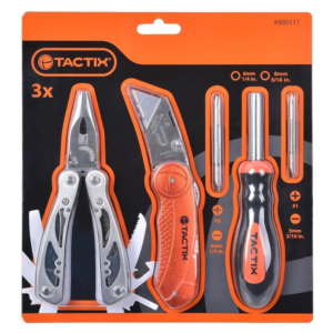 Juego Multi Herramientas 3 Piezas. TACTIX