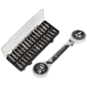 Llave Rotativa Mini 31 Piezas. TACTIX