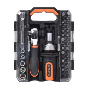 Socket Punta Des Corte Juego P-1/4 4 A 10MM 40 Piezas. TACTIX
