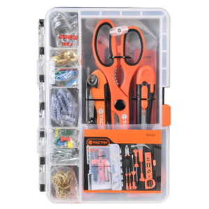 Herramientas con Organizador Plástico para Gaveta con Juego de 14 Piezas. TACTIX