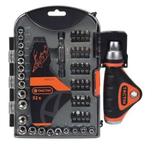 Socket Mix Torq Juego 46 Piezas P-1/4 5/32-4MM>1/2 -12MM. TACTIX