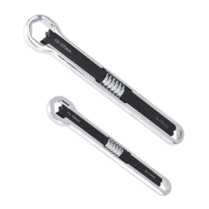 Llave Combinada Ajustable Universal con Juego de 2 Piezas. TACTIX