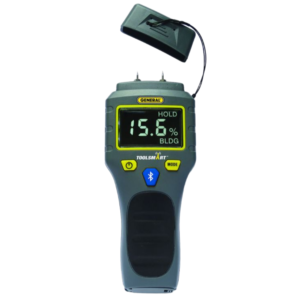 Medidor de Humedad 9V 5 a 50% Made 1.5 a 33% Construcción Bluetooth. GENERAL TOOLS - Imagen 1