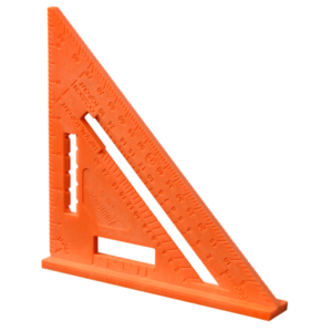 Escuadra Triangular 7" Naranja Fluorescente. JOHNSON LEVEL & TOOL - Imagen 1