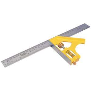 Escuadra Combinación 12" 90 Grados / 45 Grados Profesional. STANLEY