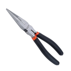 Pinza Punta Fina 6" con Cortador con Forro Color Negro. TACTIX - Imagen 1