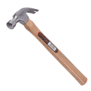 Martillo de Una 8 Onzas con Mango Madera Cabeza Cilíndrica. TACTIX - Imagen 1