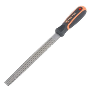Escofina Media Cana 8" para Madera con Mango. TACTIX - Imagen 1