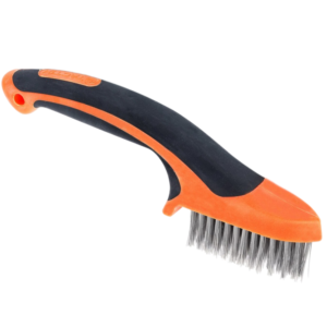 Cepillo Alambre Inoxidable 13-1/2 con Mango Bimaterial. TACTIX - Imagen 1