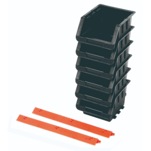 Caja Plástica para Piezas 4" X 5-1/4 X 3-1/4 6 Piezas. TACTIX - Imagen 1