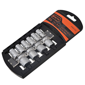 Socket MM Juego Corto Solos P-1/4 5 > 14MM 6PT 10Pz. TACTIX