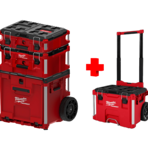 COMBO - MILWAUKEE - Packout con 3 Piezas más 1 Caja Movil
