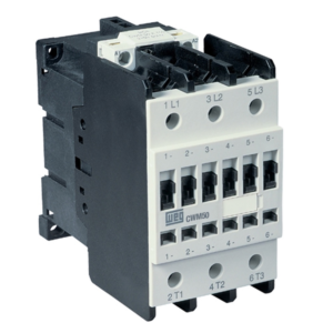 Contactor Trifásico CWM 50 Amperios 220V 20HP. WEG