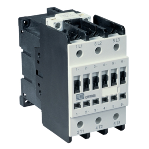 Contactor Trifásico CWM 65 Amperios 220V 25HP. WEG