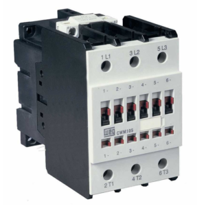 Contactor Trifásico CWM 105 Amperios 220V 40HP. WEG
