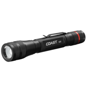 Linterna Led 2AA 355 Lumens Negra G32. COAST CUTLERY